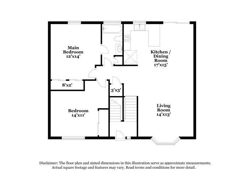 2,575/Mo, 5408 Hunter Dr Salt Lake City, UT 84120 Floor Plan View 2