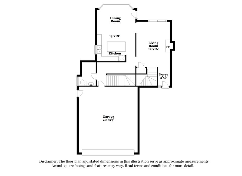 2,750/Mo, 4778 S Hanauer St Murray, UT 84107 Floor Plan View