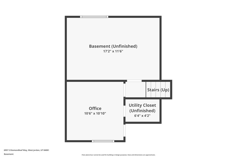 2,475/Mo, 6957 S Diamondleaf Way West Jordan, UT 84081 Floor Plan View