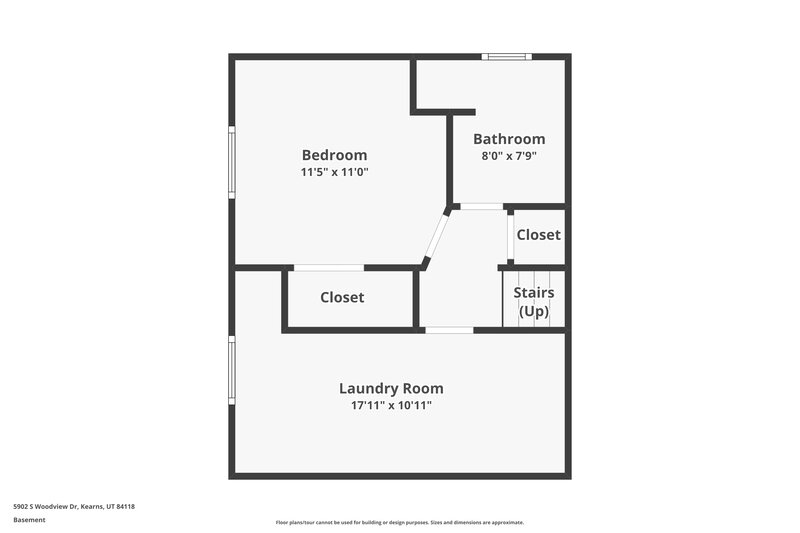 2,155/Mo, 5902 South Woodview Dr Salt Lake City, UT 84118 Floorplan View 3