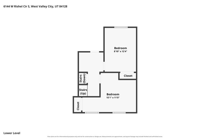 2,565/Mo, 6144 W Rishel Cir West Valley City, UT 84128 Floor Plan View 4