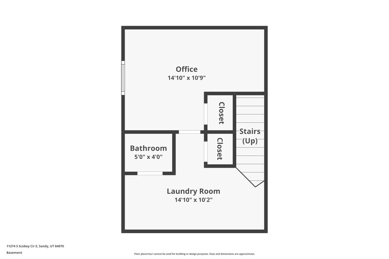 2,725/Mo, 11274 S Scobey Cir Sandy, UT 84070 Floorplan View 3
