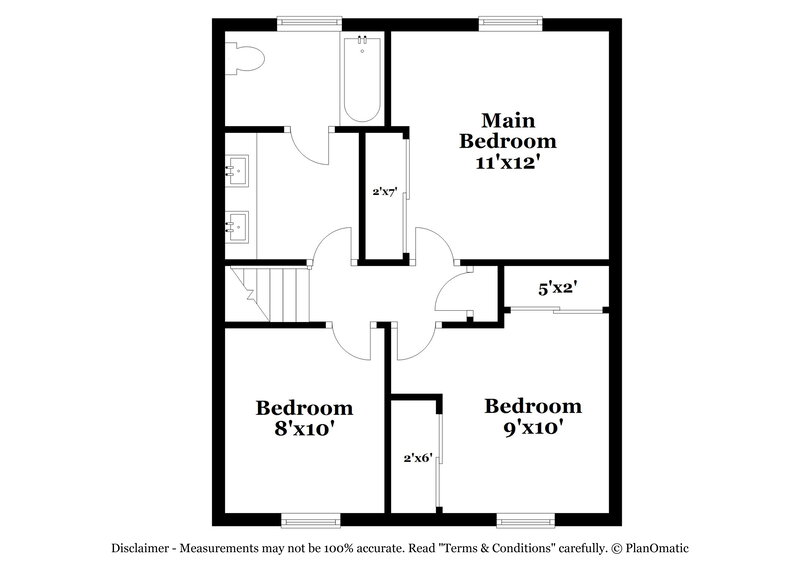 2,300/Mo, 5107 W Fuchsia Cir West Jordan, UT 84081 Floor Plan View 3