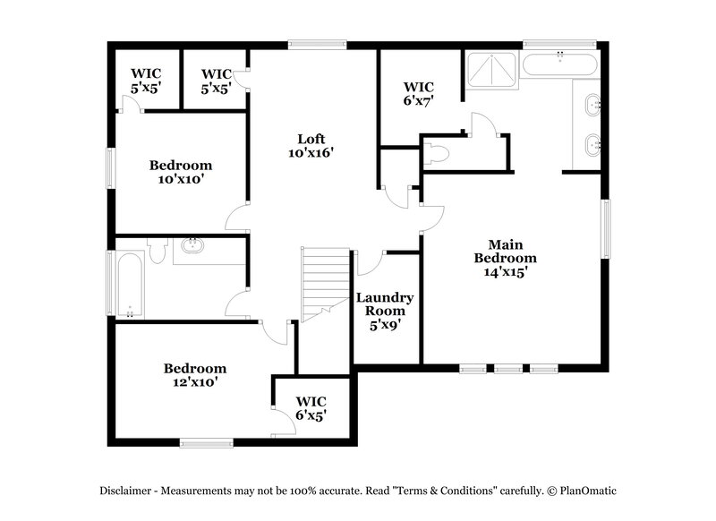 2,740/Mo, 13061 S Acklins Dr Herriman, UT 84096 Floor Plan View 2