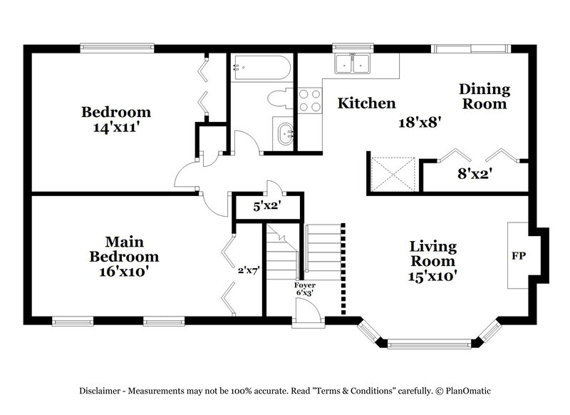 2,350/Mo, 6136 S Woodsborough Way Salt Lake City, UT 84118 Floorplan View