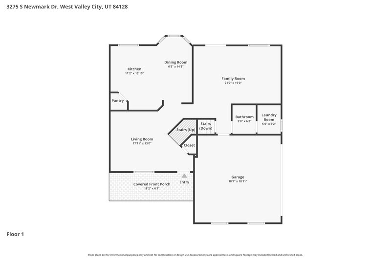 3,105/Mo, 3275 S Newmark Dr West Valley City, UT 84128 Floor Plan View 2
