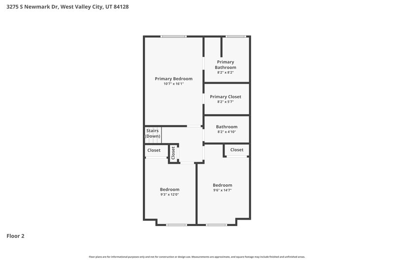 3,105/Mo, 3275 S Newmark Dr West Valley City, UT 84128 Floor Plan View 3