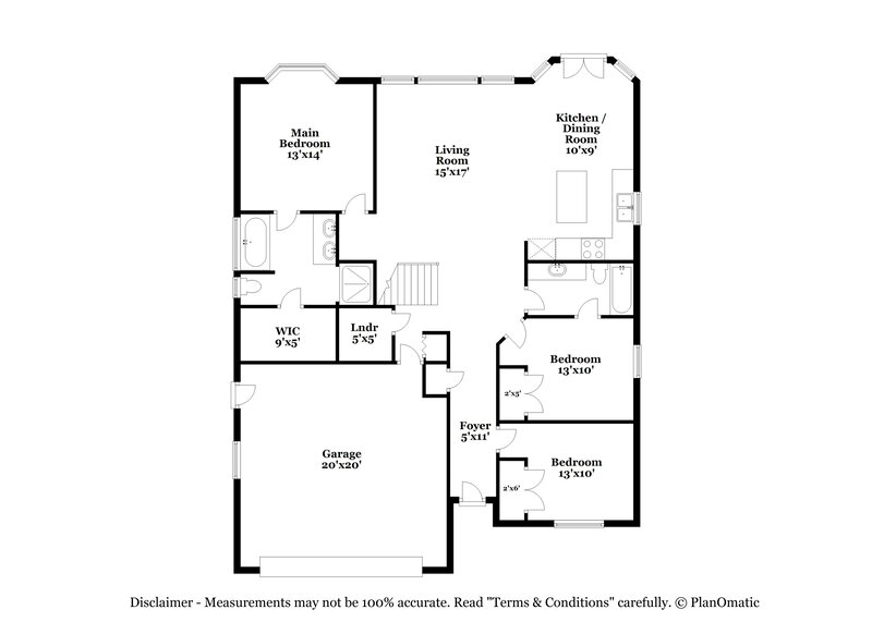 2,930/Mo, 12682 S Diamondback Dr Riverton, UT 84096 Floor Plan View