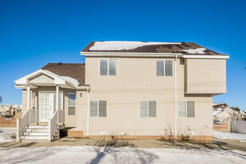 2,540/Mo, 4983 W Copper Canyon Way West Jordan, UT 84081 Rear View