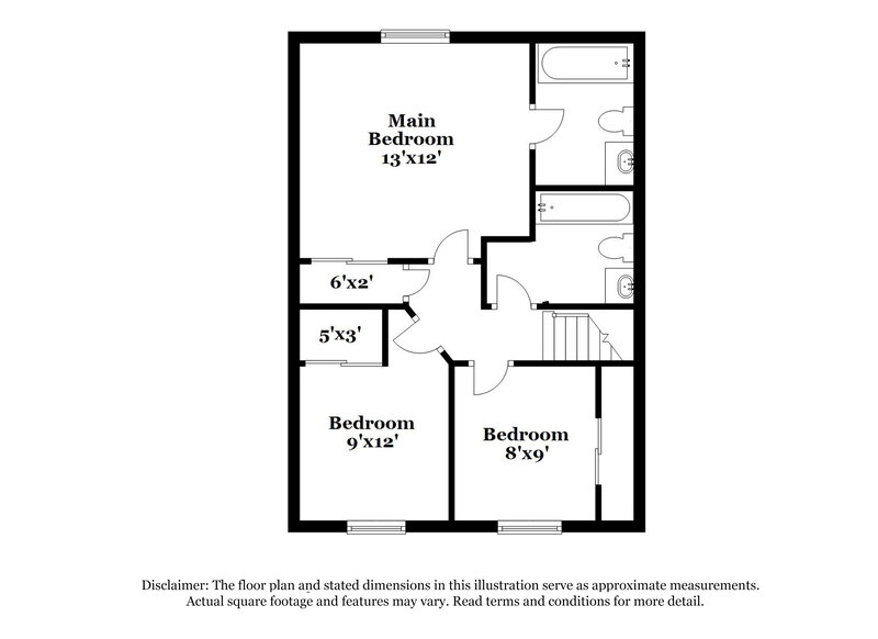 2,605/Mo, 7747 S Briar Dr West Jordan, UT 84084 Floorplan View 3