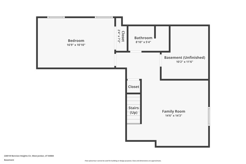 3,160/Mo, 2269 W Bennion Heights Cir Taylorsville, UT 84084 Floorplan View 3