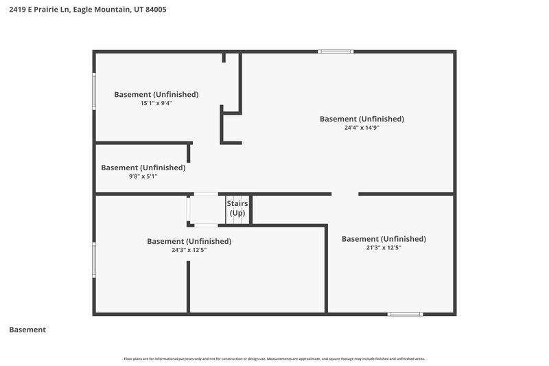2,145/Mo, 2419 E Prairie Ln Eagle Mountain, UT 84005 Floor Plan View 2