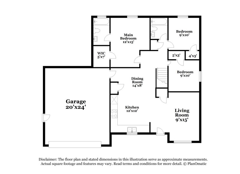 2,845/Mo, 64 E 2100 S Clearfield, UT 84015 Floor Plan View 2