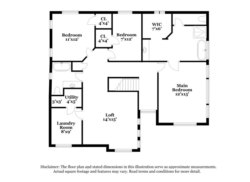 2,640/Mo, 3448 W Oak Crest Dr Lehi, UT 84043 Floor Plan View 2