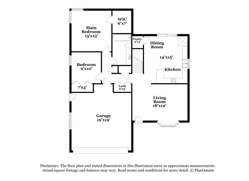 2,380/Mo, 1224 N 1000 W Clinton, UT 84015 Floorplan View