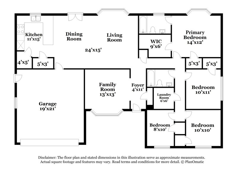 2,440/Mo, 2528 W 370 N Provo, UT 84601 Floorplan View
