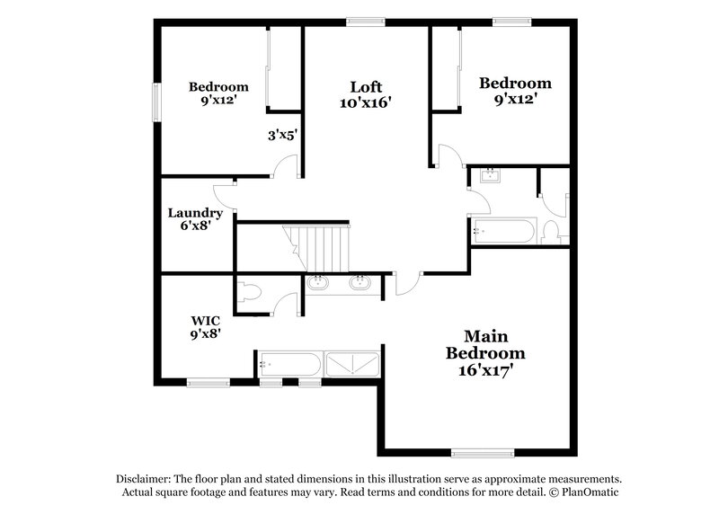 2,720/Mo, 5093 W Summerdale Dr Herriman, UT 84096 Floor Plan View 2