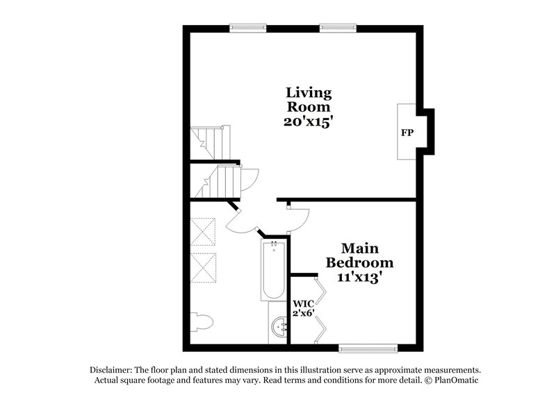 3,170/Mo, 3448 W 8200 S West Jordan, UT 84088 Floorplan View 2