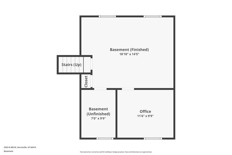 2,525/Mo, 2353 N 400 W Harrisville, UT 84414 Floorplan View 3