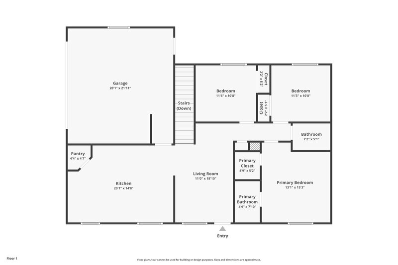2,140/Mo, 4096 N White Pine Rd Eagle Mountain, UT 84005 Floor Plan View
