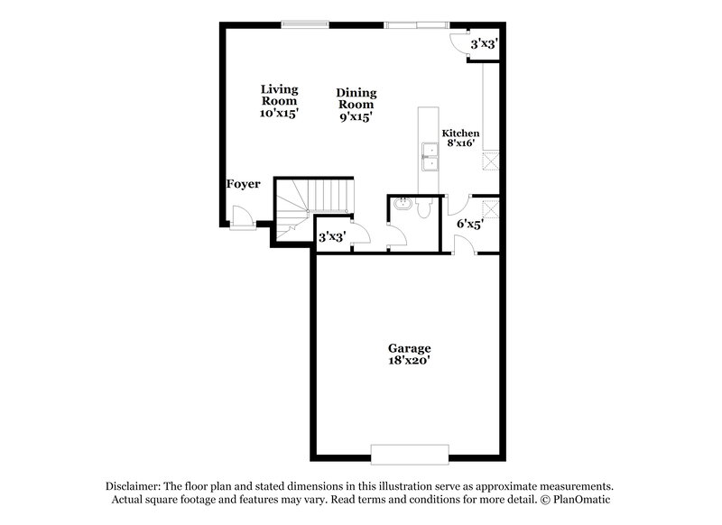 2,050/Mo, 827 Flint St Layton, UT 84041 Floorplan View