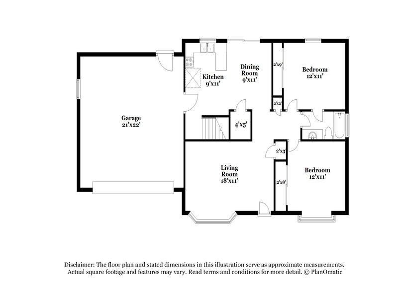 2,425/Mo, 941 W 300 S Tooele, UT 84074 Floor Plan View