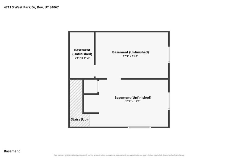 2,455/Mo, 4711 S West Park Dr Roy, UT 84067 Floor Plan View
