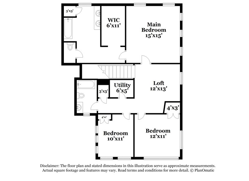 2,600/Mo, 8074 N Quarter Mile Dr Eagle Mountain, UT 84005 Floorplan View 2