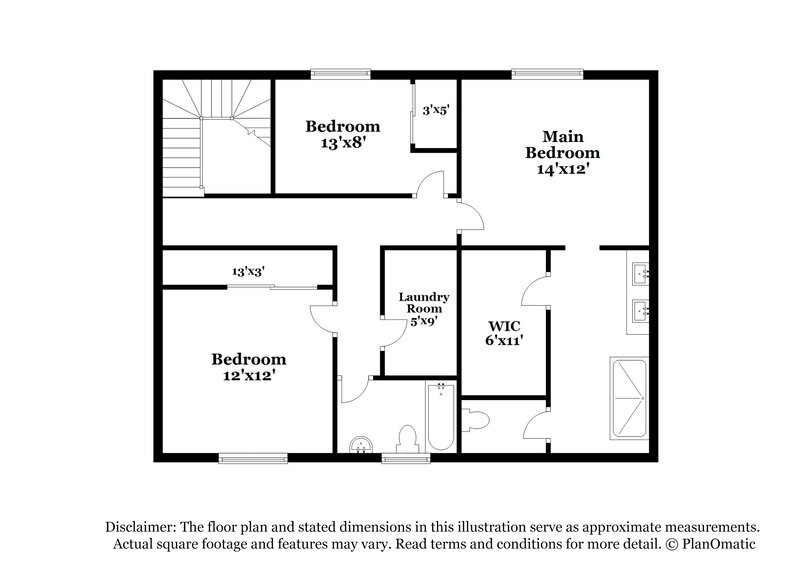 2,375/Mo, 245 N 1350 W Pleasant Grove, UT 84062 Floor Plan View