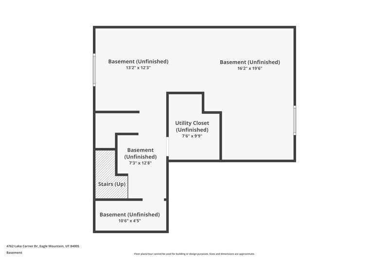 1,860/Mo, 4762 E Lake Corner Dr Eagle Mountain, UT 84005 Floor Plan View 2