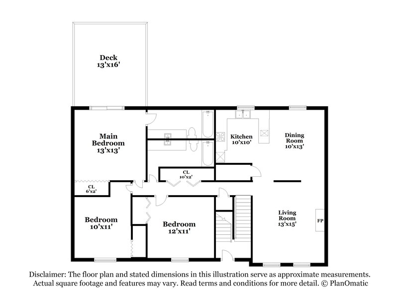 1,950/Mo, 3064 N 2175 E Layton, UT 84040 Floor Plan View 2