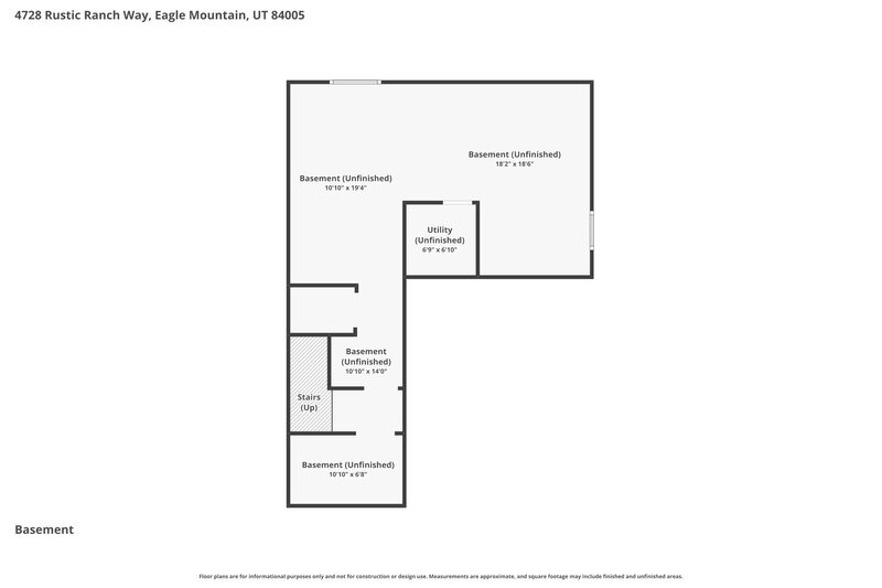 2,240/Mo, 4728 E Rustic Ranch Way Eagle Mountain, UT 84005 Floorplan View 3