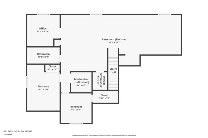 2,475/Mo, 4621 S West Park Dr Roy, UT 84067 Floorplan View 2