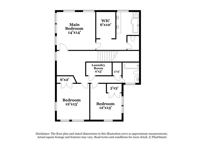 2,625/Mo, 13079 S Shady Elm Ct Herriman, UT 84096 Floor Plan View 3
