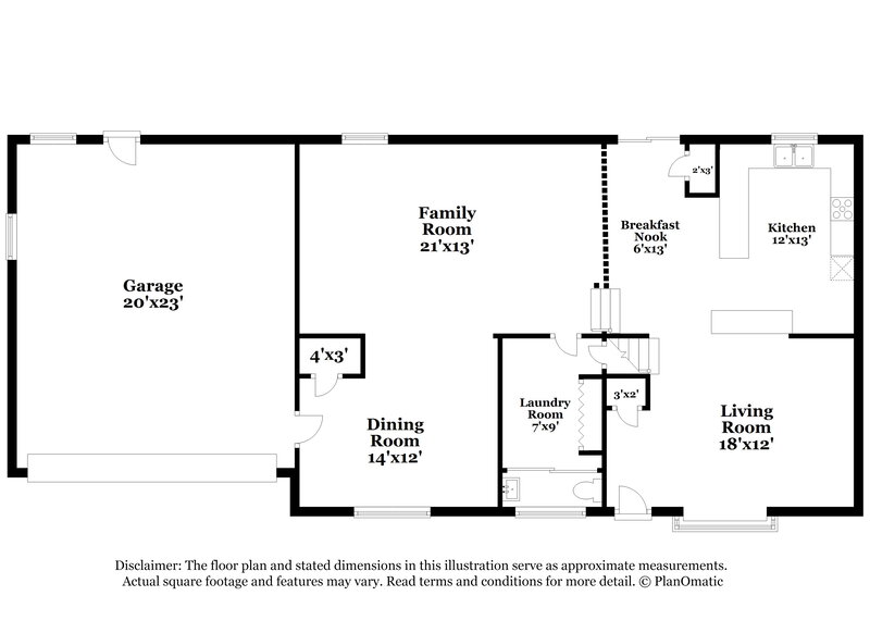 1,880/Mo, 3324 W 4975 S Roy, UT 84067 Floor Plan View