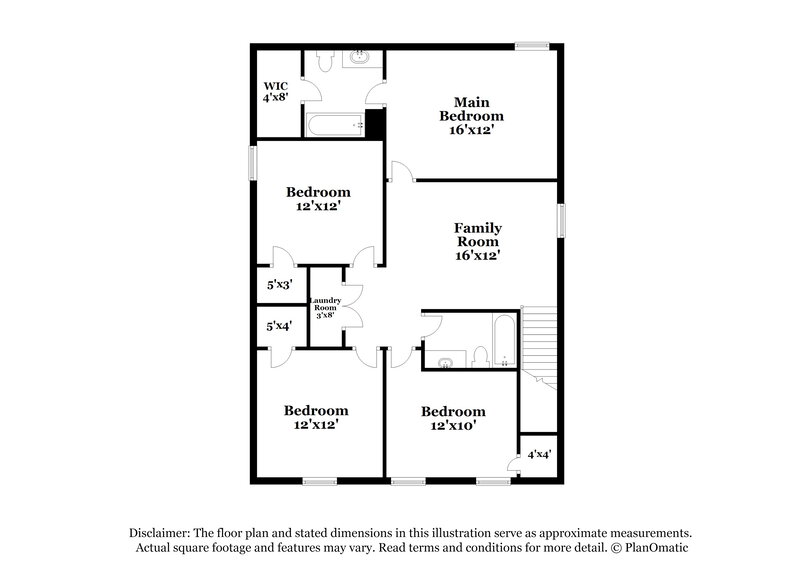 1,820/Mo, 10106 Gap Crk San Antonio, TX 78254 Floorplan View 2