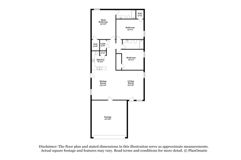 1,790/Mo, 2442 Double Oak Dr New Braunfels, TX 78130 Floor Plan View