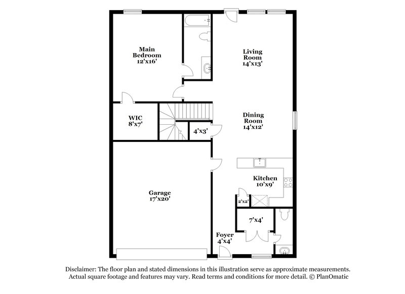 1,820/Mo, 5302 Basil Chase Saint Hedwig, TX 78152 Floor Plan View