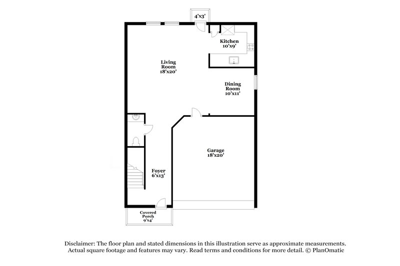 1,920/Mo, 9913 Leeds Wheel San Antonio, TX 78254 Floorplan View 2