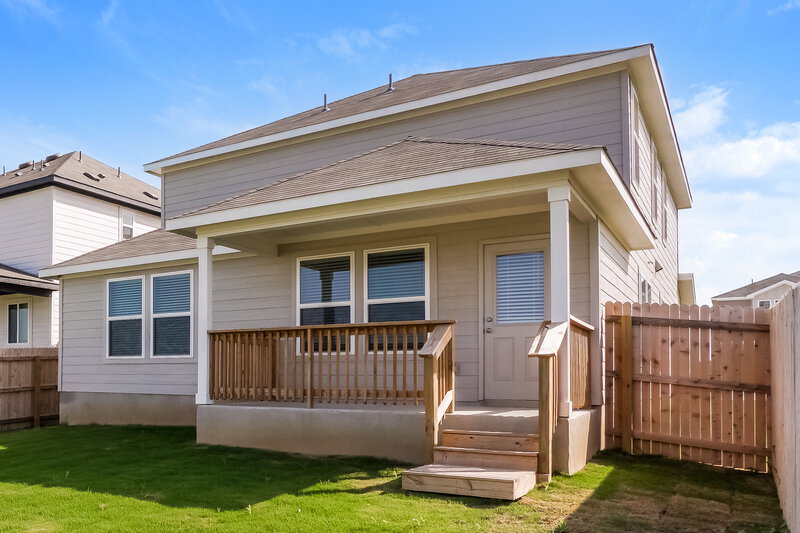 1,810/Mo, 1652 Viola Ln New Braunfels, TX 78130 Rear View 2