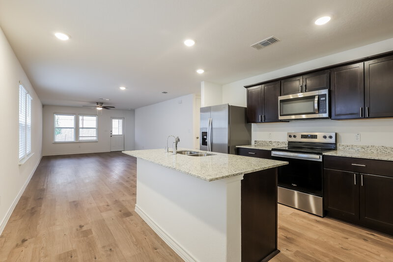 1,710/Mo, 10223 Monte Carmel Pl Converse, TX 78109 Kitchen View