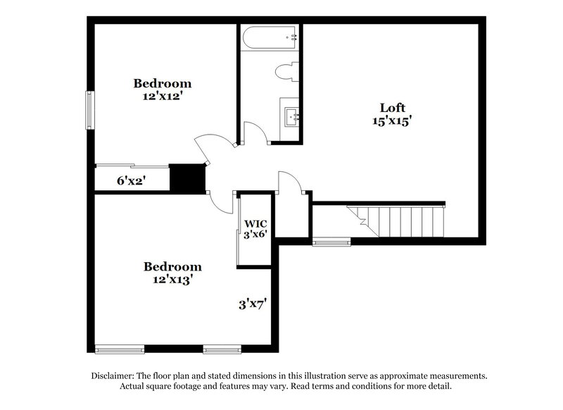 2,105/Mo, 8611 Ludlow Cove Converse, TX 78109 Floor Plan View 2