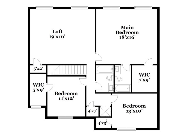 2,275/Mo, 347 Stone Point New Braunfels, TX 78130 Floor Plan View