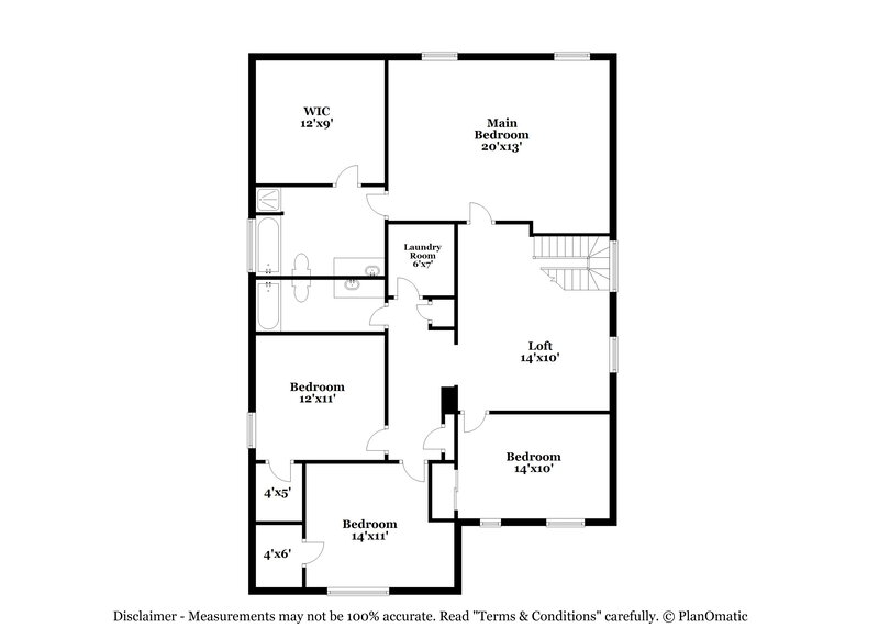 2,350/Mo, 13415 Solar Crest San Antonio, TX 78245 Floor Plan View