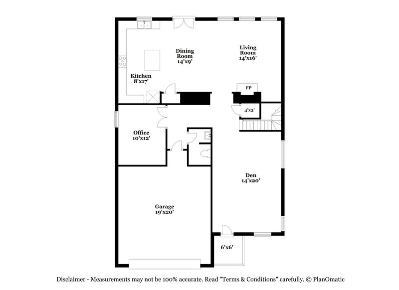 2,350/Mo, 13415 Solar Crest San Antonio, TX 78245 Floor Plan View 2