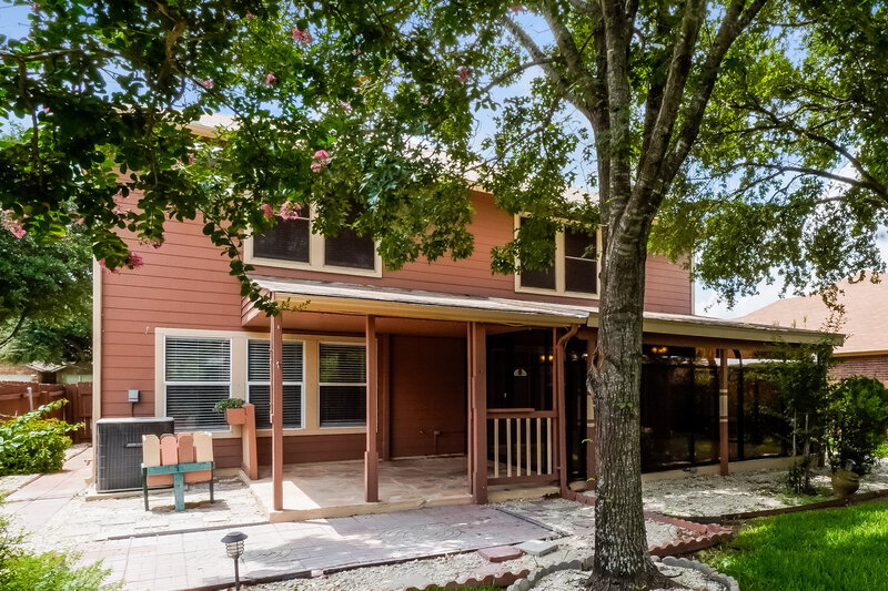 2,050/Mo, 12014 Legend Trail Helotes, TX 78023 Rear View