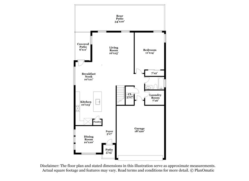 2,200/Mo, 141 Elisabeth Run San Antonio, TX 78253 Floorplan View