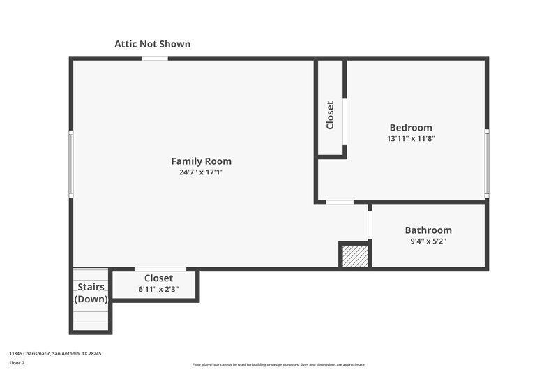 2,095/Mo, 11346 Charismatic San Antonio, TX 78245 Floorplan View 2