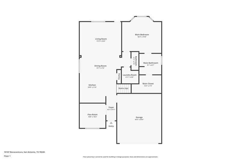 2,145/Mo, 10107 Bonavantura San Antonio, TX 78245 Floor Plan View