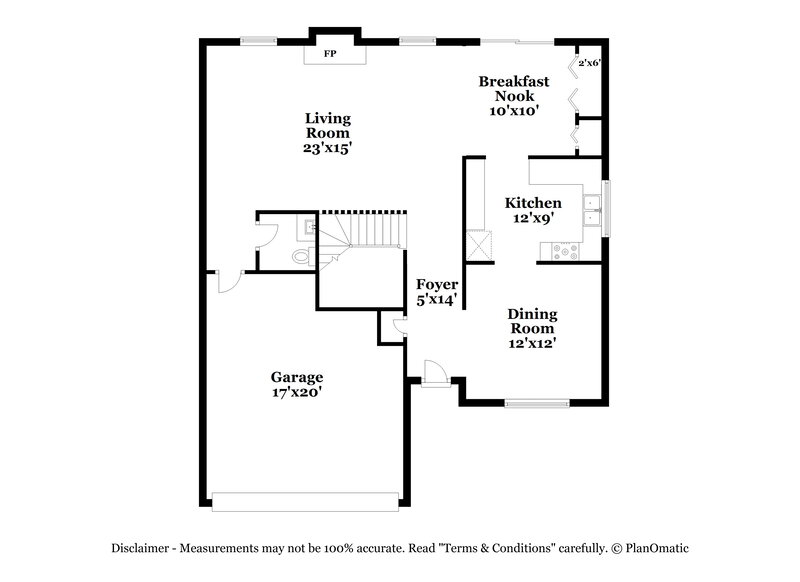 1,815/Mo, 8003 Coco Meadow Dr Converse, TX 78109 Floor Plan View